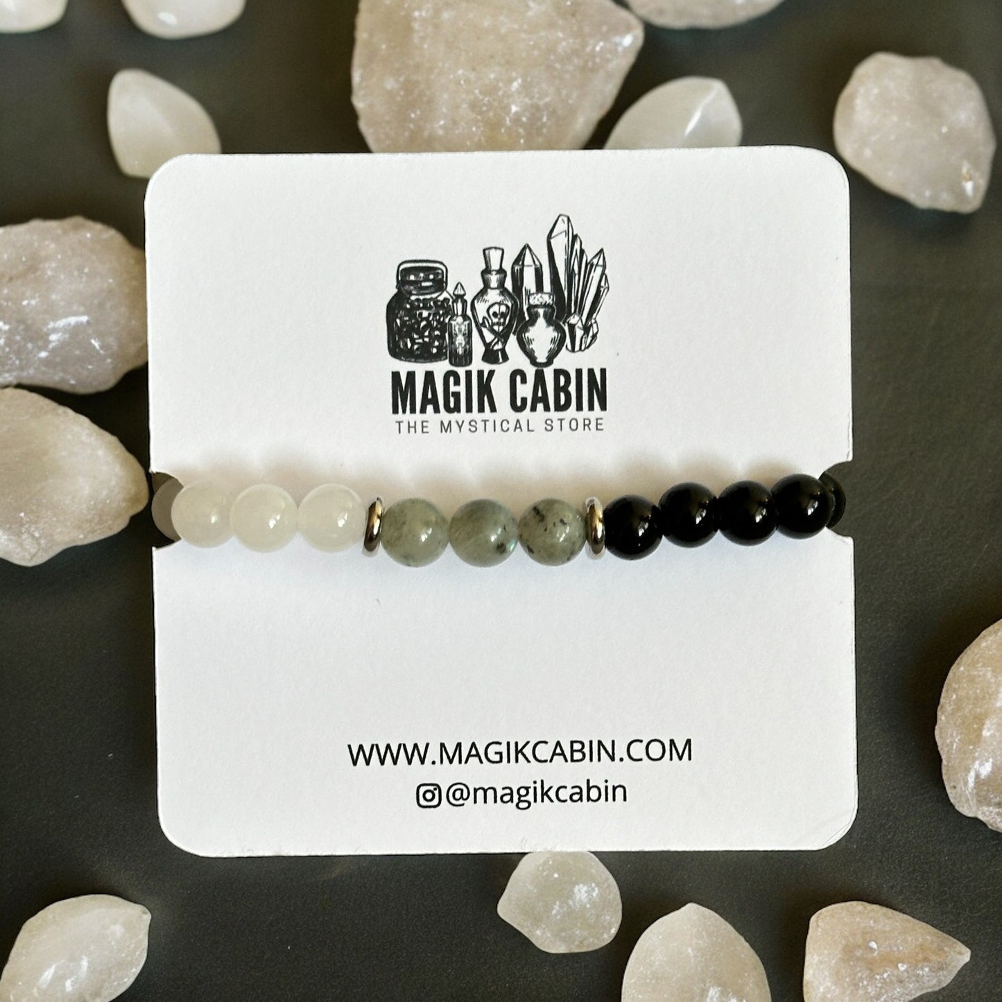 Natural Gemstone Protection Bracelet