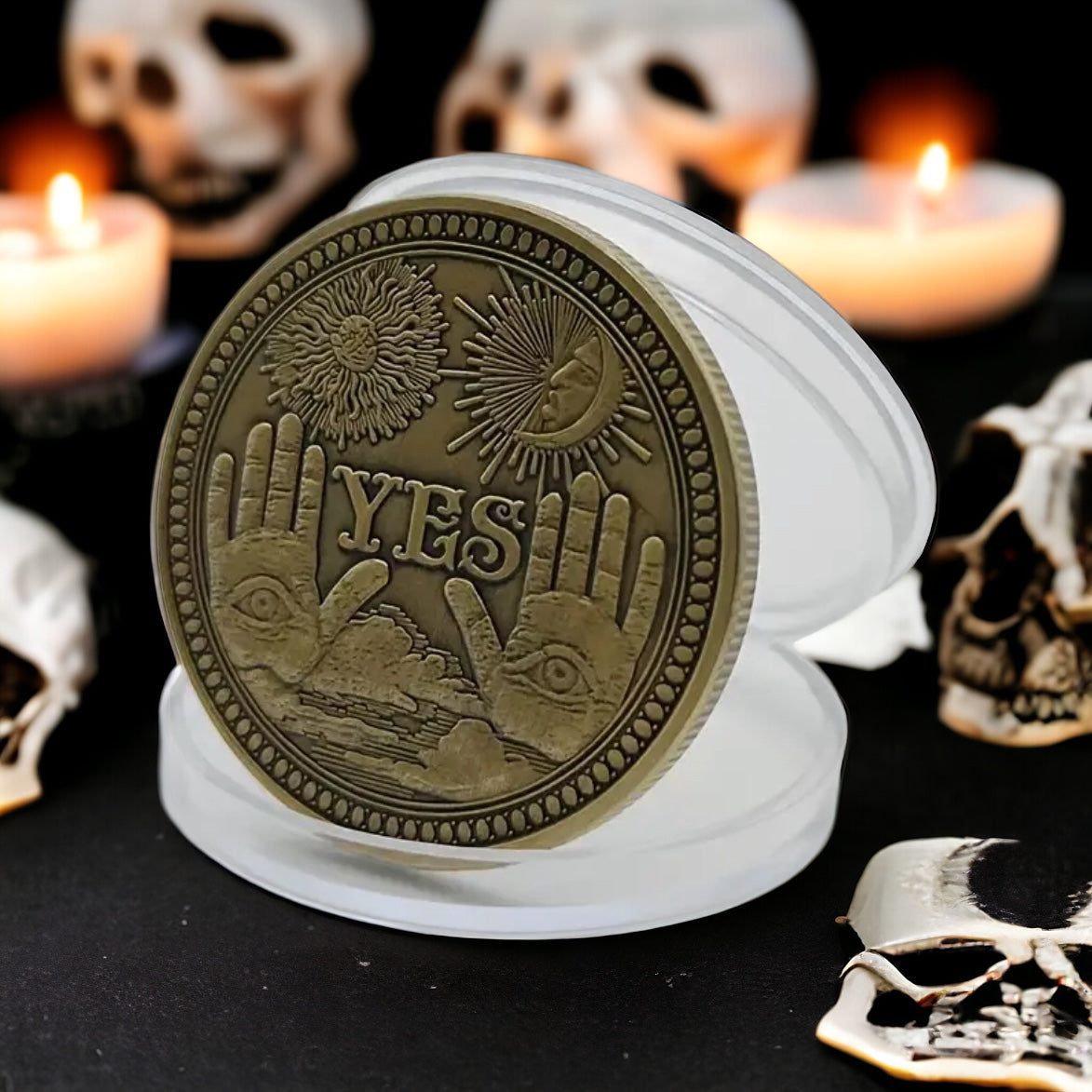 Yes/No Divination Coin