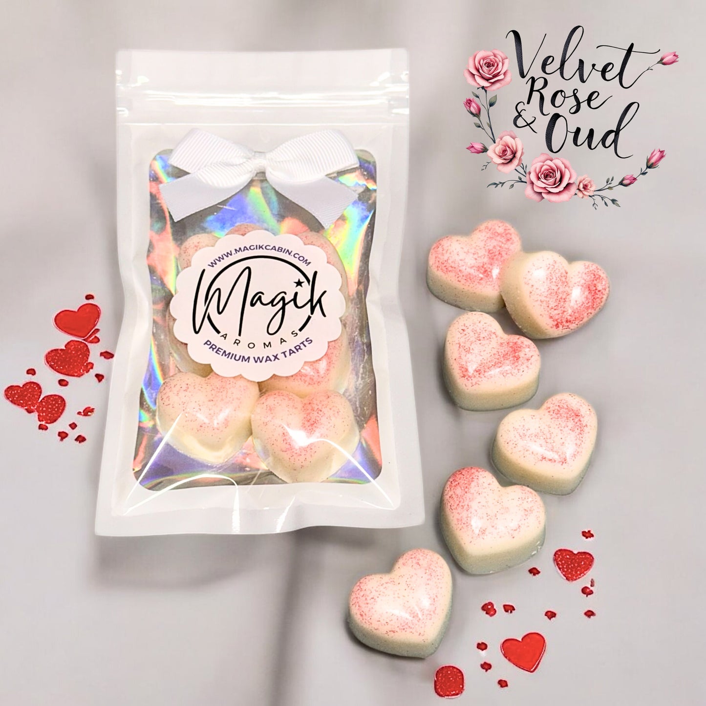 Velvet Rose & Oud - Wax Melt Hearts