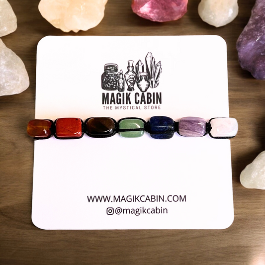 7 Chakra Healing Crystal Bracelet