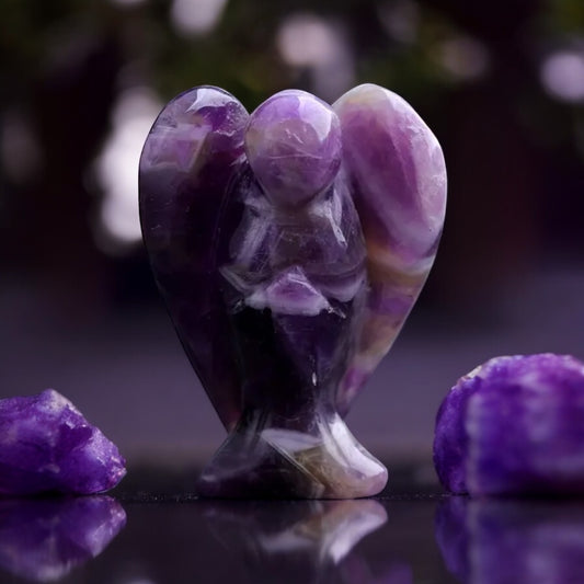 Amethyst Guardian Angel (4.2cm)