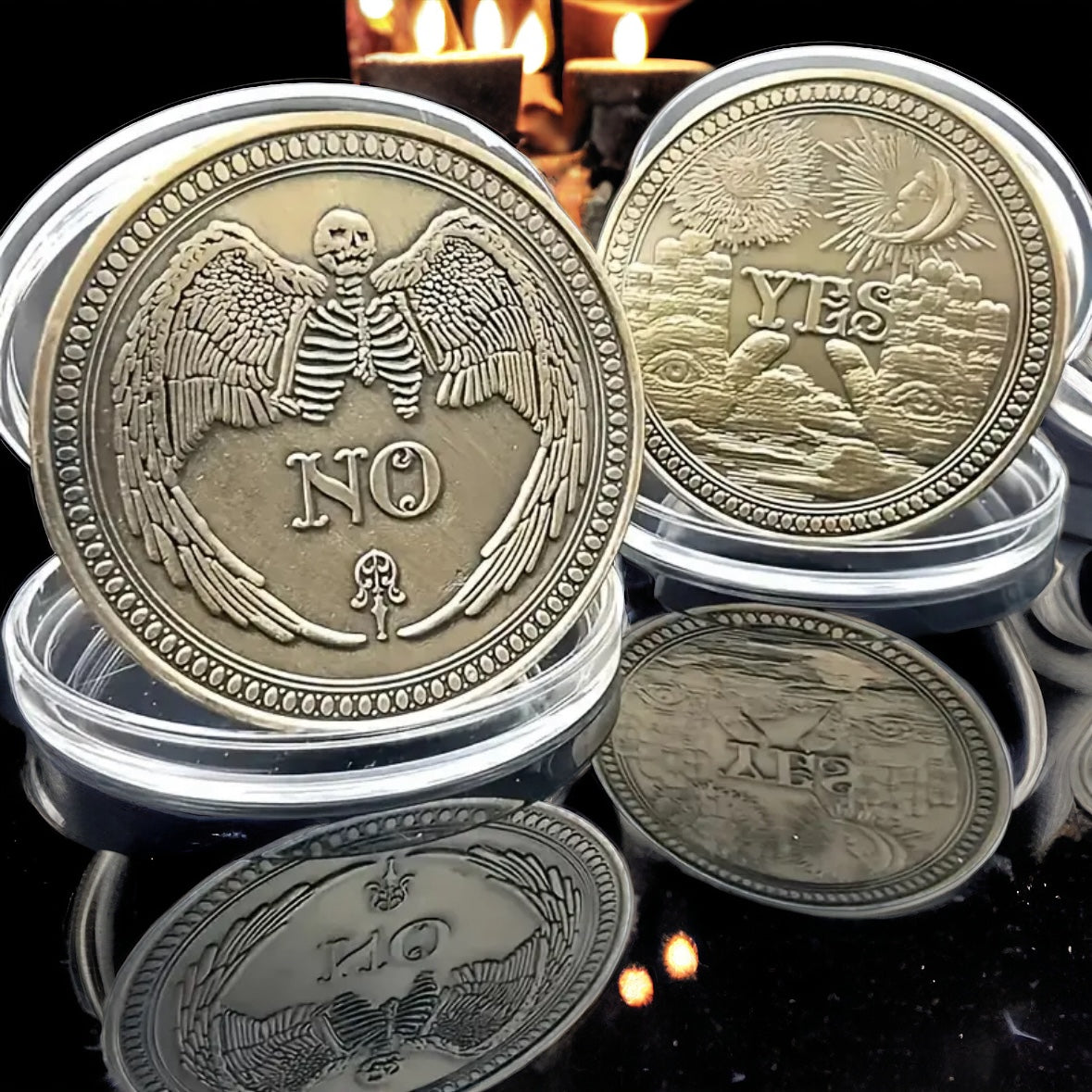 Yes/No Divination Coin