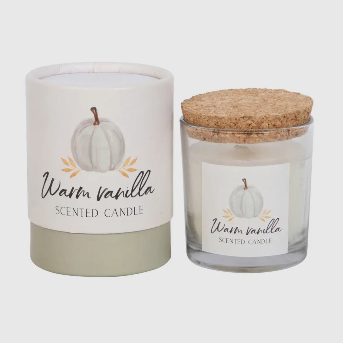 Warm Vanilla Scented Candle