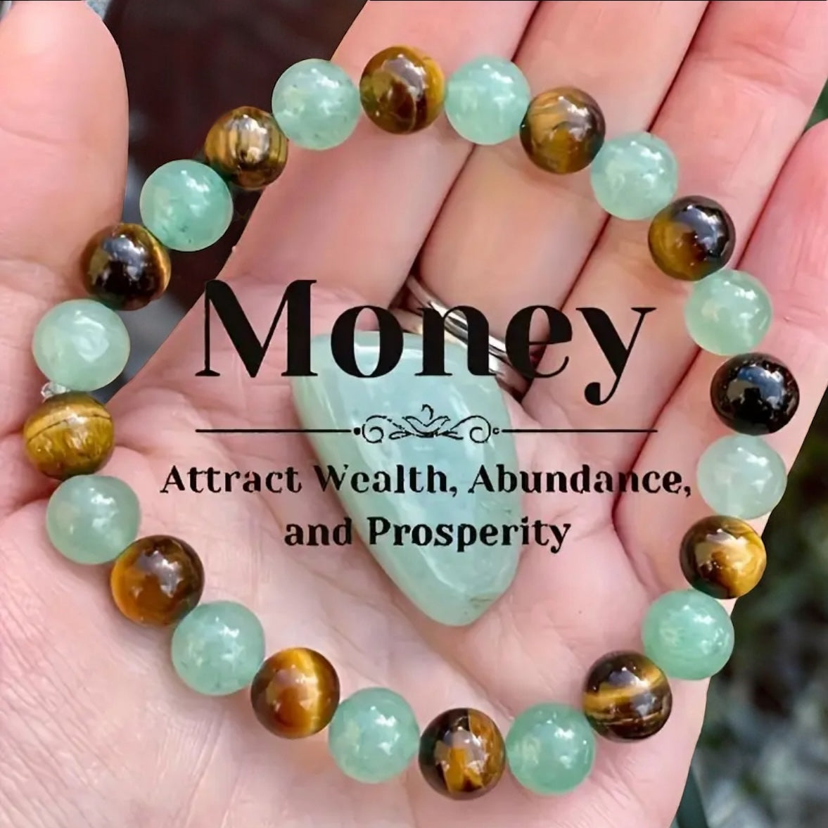 Natural Gemstone Wealth Attracting Bracelet