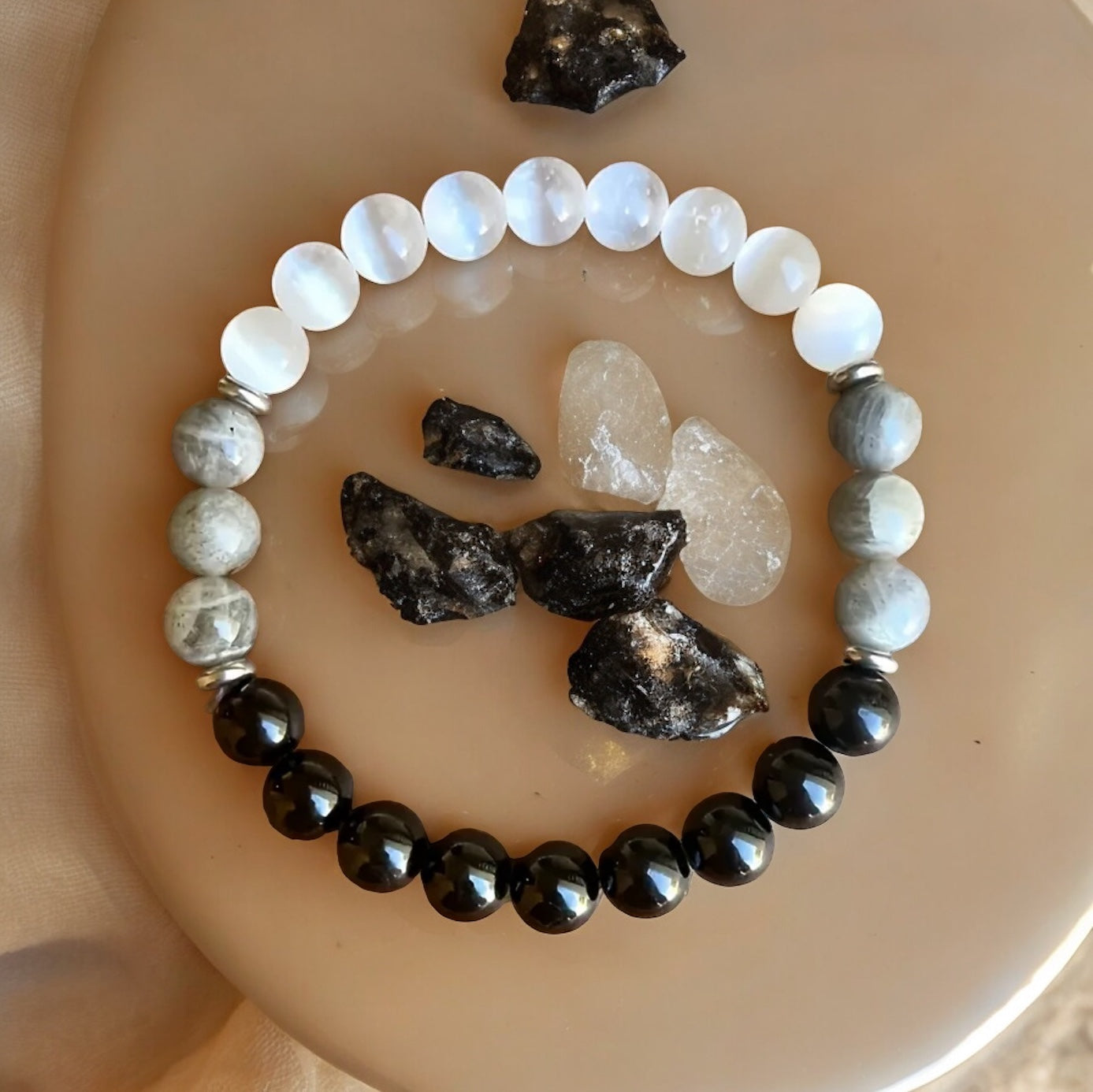 Natural Gemstone Protection Bracelet