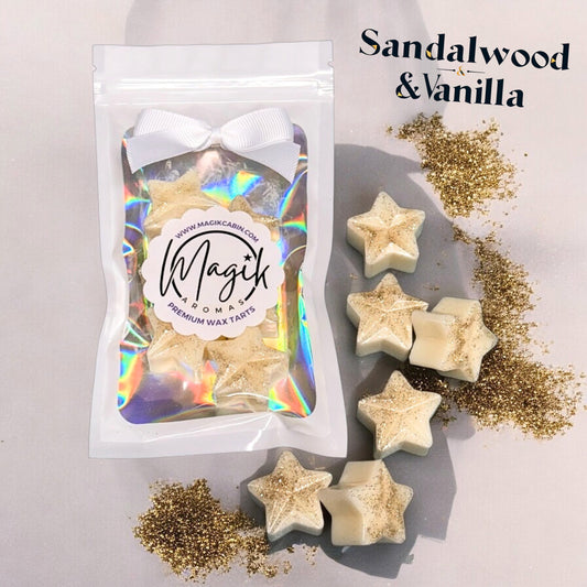 Sandalwood & Vanilla - Wax Melt Stars