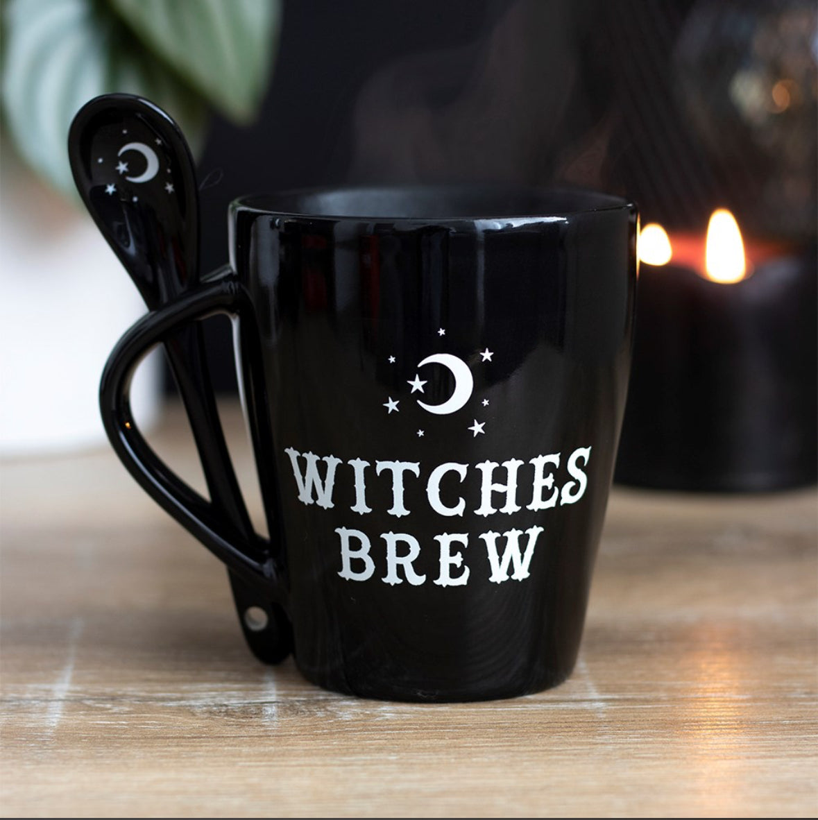 Witches Brew Mug & Spoon Set