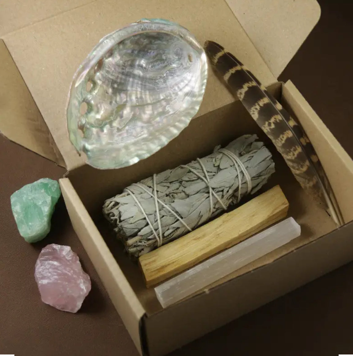 Magik Cabin Beginner White Sage Smudging Kit