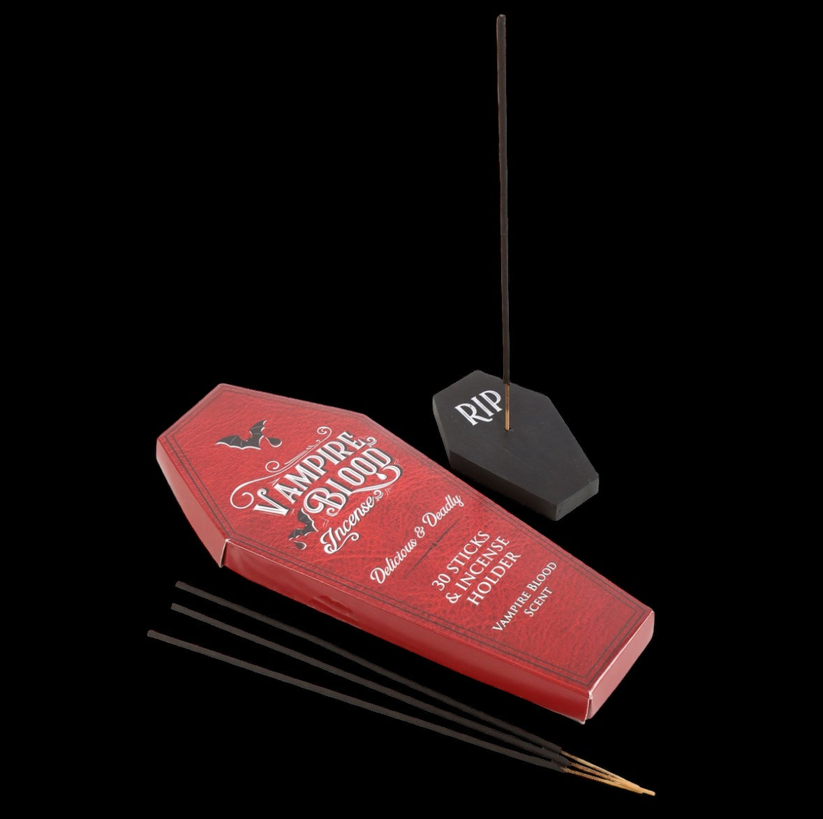 Vampire Blood Incense Sticks & Coffin Holder