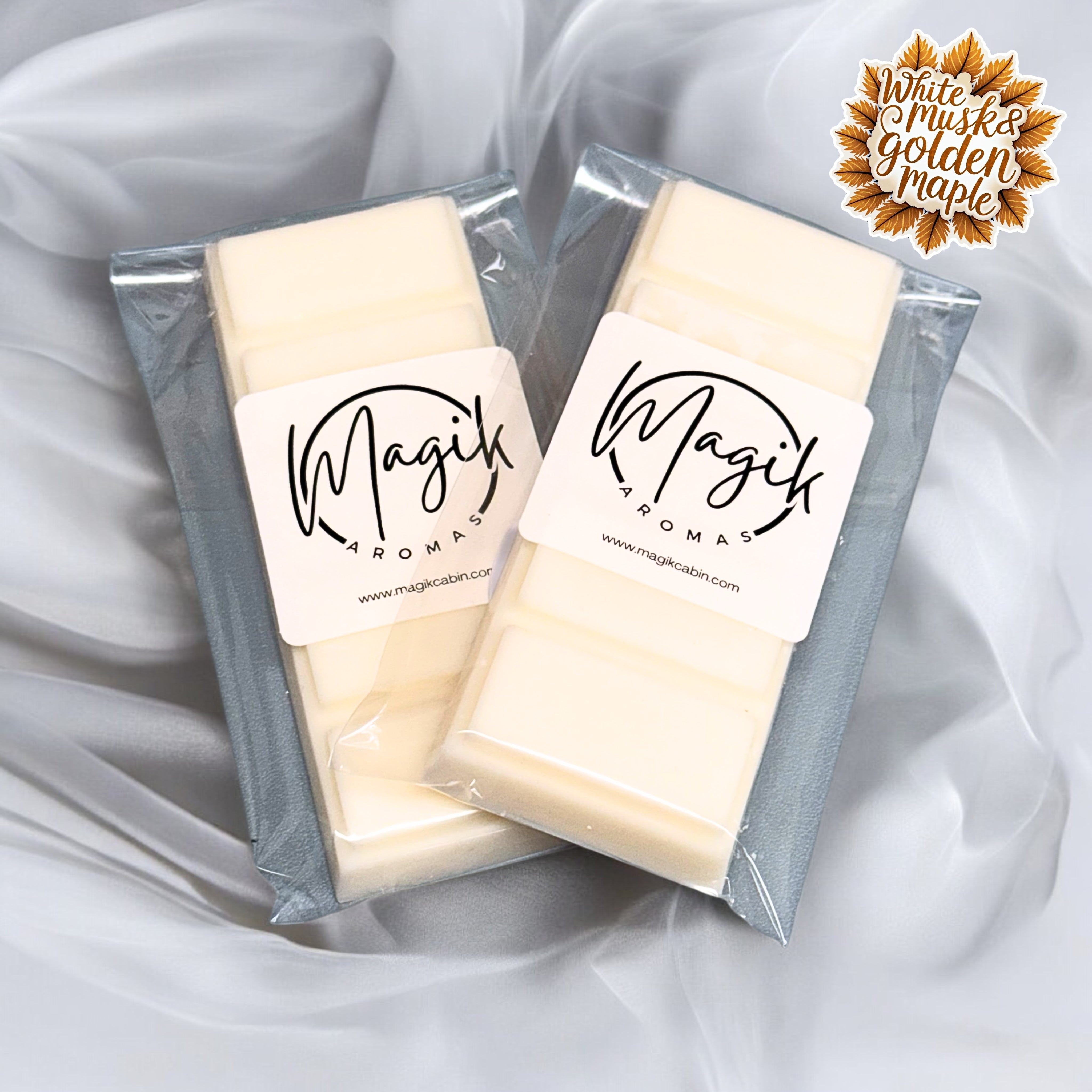 White Musk & Golden Maple (Mrs Hinch) - Luxury Wax Melt